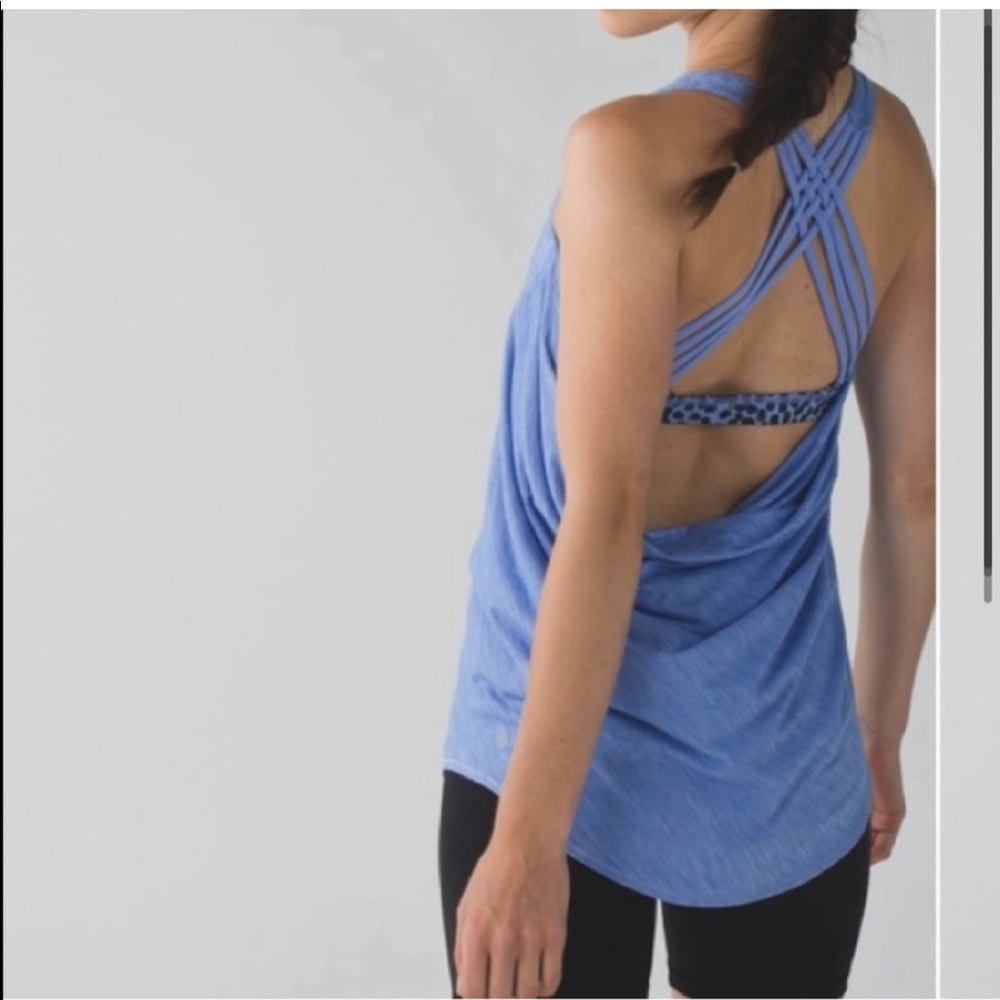 Lululemon scoop back tank top
